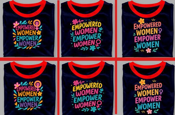 Empowered Women SVG: Graphics for Crafts