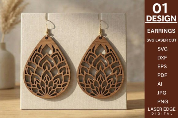 Laser Cutting Earrings: A Publisher's Review