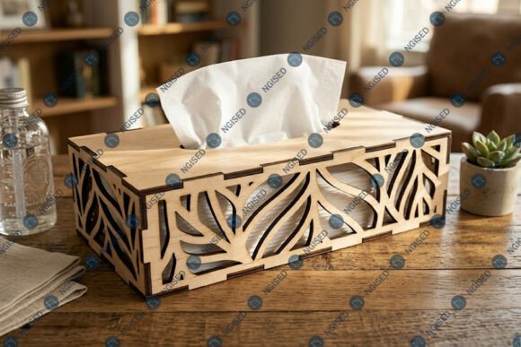 Laser Cutting Organizers: A Tissue Box SVG Review
