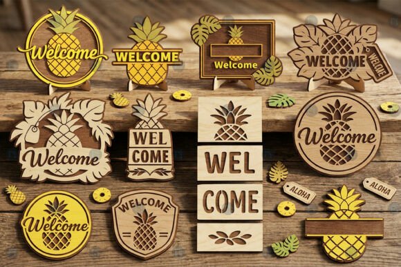 Laser Cutting Summer Vibes: A Pineapple Welcome Review