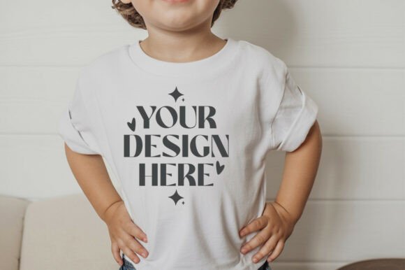 Rabbit Skins 3321 Toddler Mockup: Essential Graphics for Product Mockups