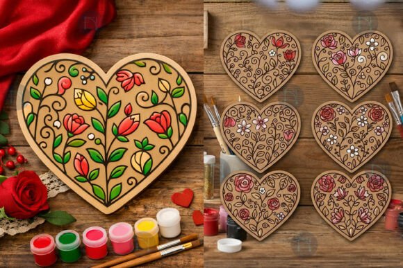 Valentine's Laser Cutting: Reviewing a Paintable Heart SVG